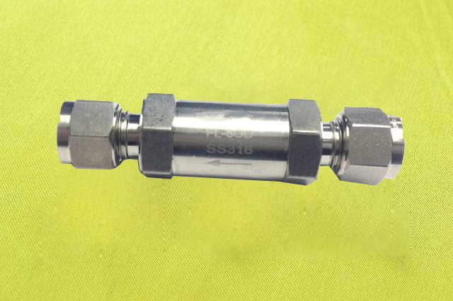 不鏽鋼(gang)卡套阻火(huǒ)器