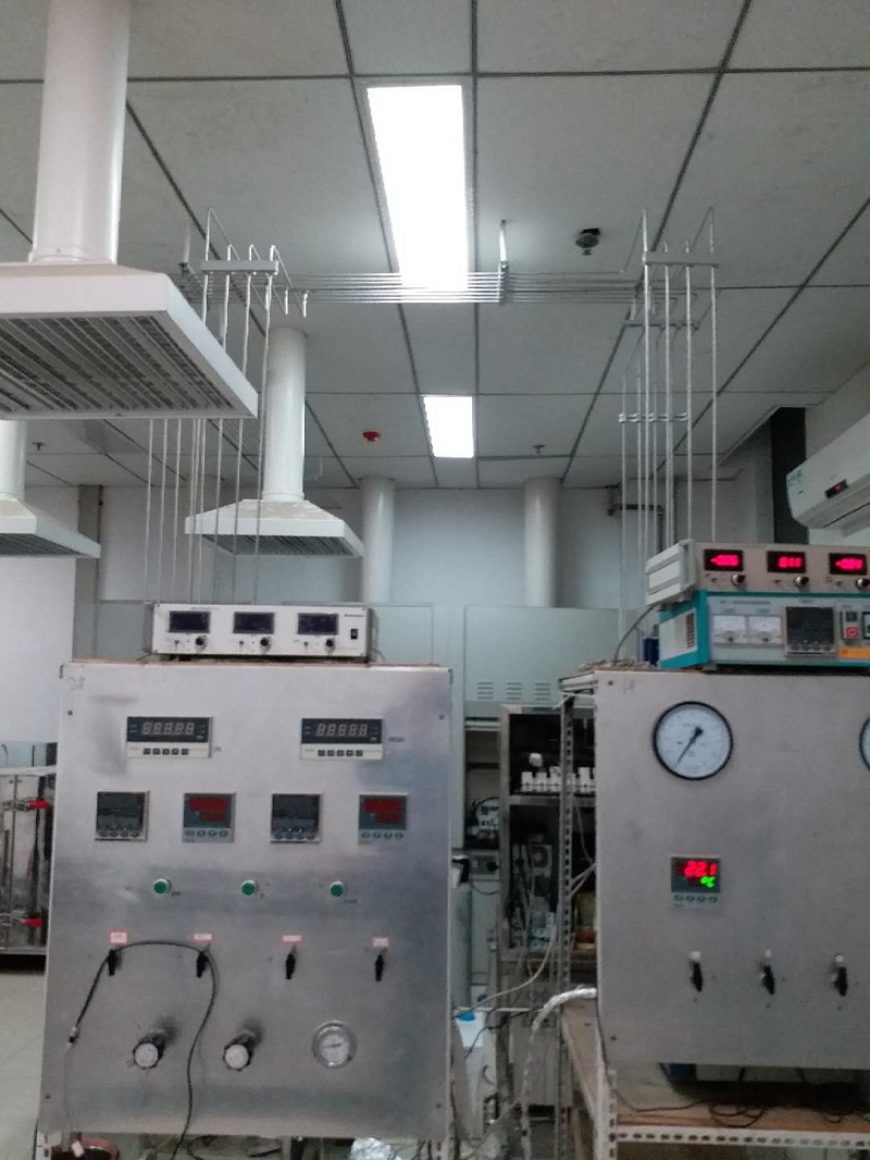 安徽省馬(ma)鞍山食品(pǐn)藥品監督(dū)管理局實(shí)驗室集中(zhōng)供氣系統(tong)工程